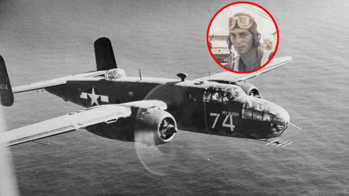 Bombowiec B-25 Mitchel i podporucznik Myers