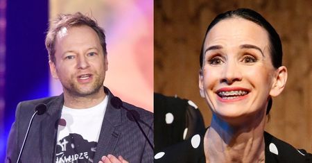 Zaszczepiony Maciej Stuhr odpowiada Violi Kołakowskiej: "Wołałbym IŚĆ NA WÓDKĘ Z SASINEM, niż zaufać twoim poglądom"