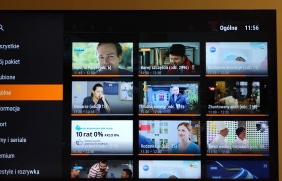 Orange Polska wdraża aplikację na urządzenia z Android TV