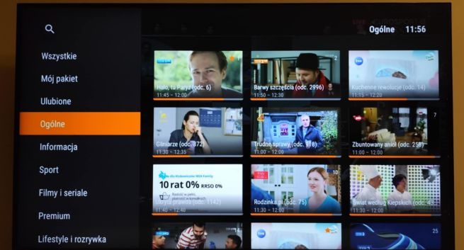 Orange Polska wdraża aplikację na urządzenia z Android TV