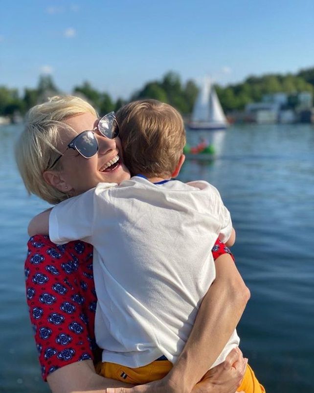Małgorzata Kożuchowska chwali się synkiem