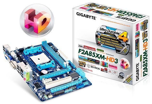 GIgabyte GA-F2A85XM-HD3 płyta główna zdjęcie opakowanie