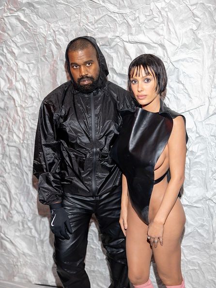 Kanye West and Bianca Censori.