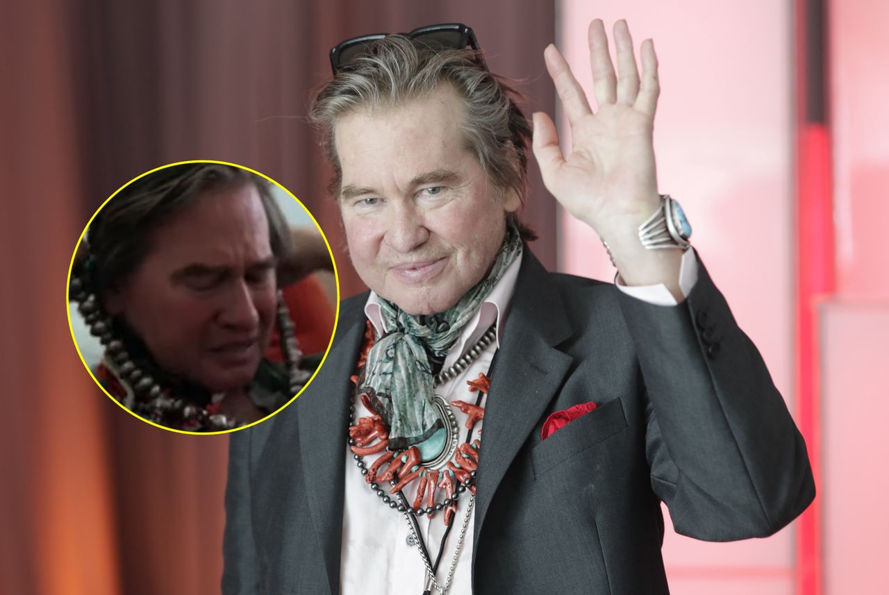 Val Kilmer walczył z rakiem krtani. Nie mógł powstrzymać łez