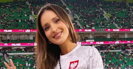 Marina Łuczenko jest na trybunach. Tak kibicuje żona Wojciecha Szczęsnego