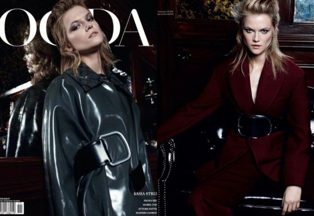 Kasia Struss na okładce "ODDA Magazine"