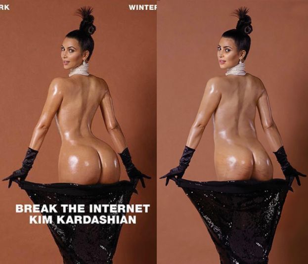 Tak NAPRAWDĘ WYGLĄDA naga Kim Kardashian?