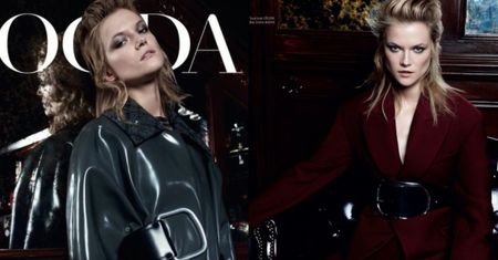Kasia Struss na okładce "ODDA Magazine"