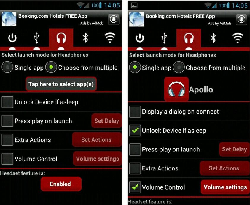Automatyczne uruchamianie odtwarzacza muzyki po podłączeniu słuchawek w Androidzie
