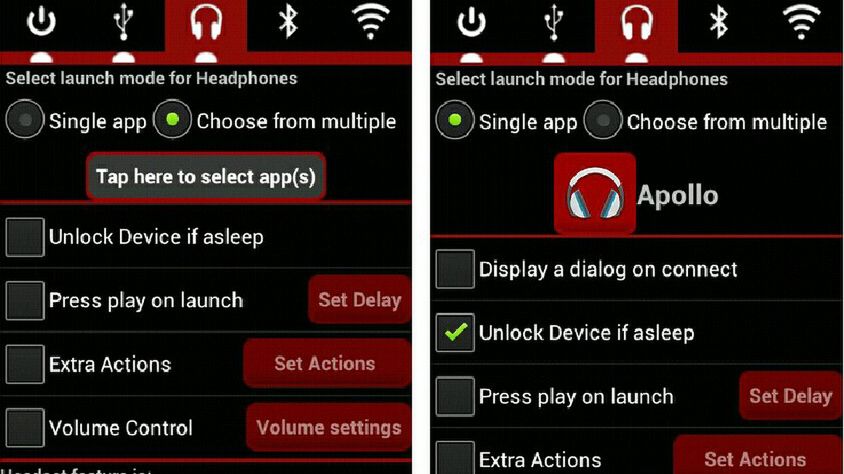 Automatyczne uruchamianie odtwarzacza muzyki po podłączeniu słuchawek w Androidzie 1