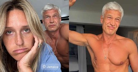 Strzaskany na mahoń Żebrowski chwali się imponującą muskulaturą na Jamajce (FOTO)
