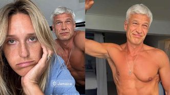 Strzaskany na mahoń Żebrowski chwali się imponującą muskulaturą na Jamajce (FOTO)