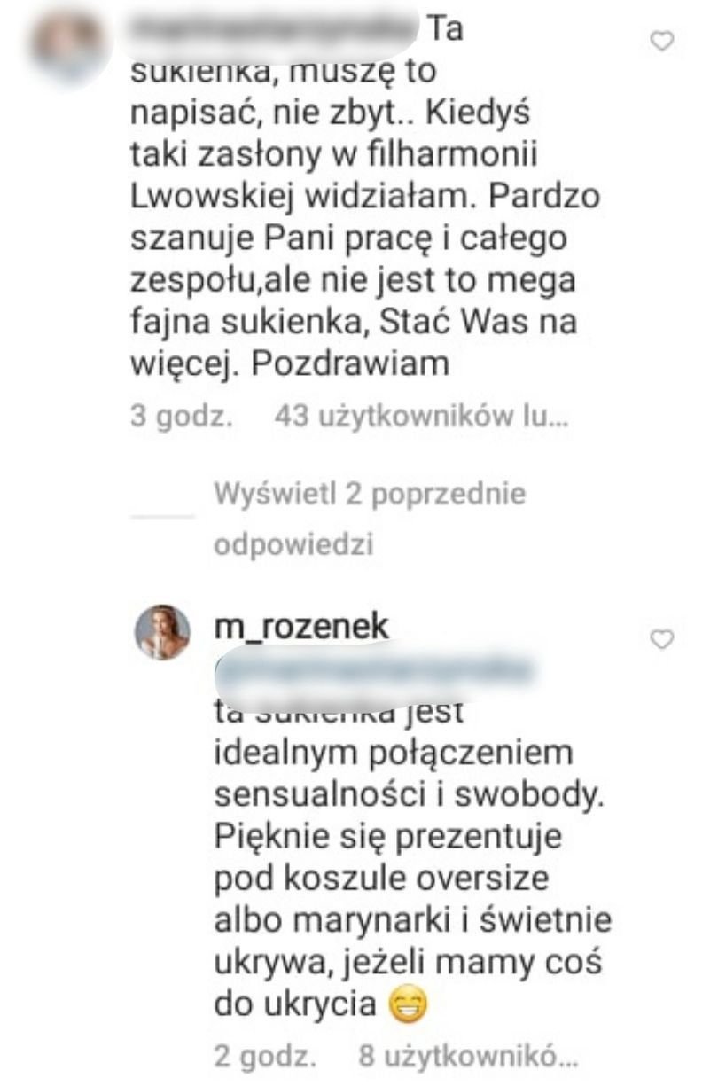 Internauci krytykują kusą kreację Małgorzaty Rozenek