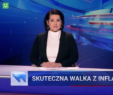 "Wiadomości" TVP chwalą walkę z inflacją. W wykresie CBOS pominęły jeden szczegół