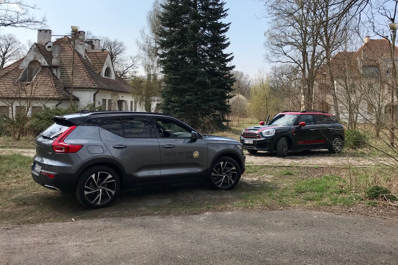 Dwa żywioły: Mini Countryman JCW w porównaniu z Volvo XC40 T5