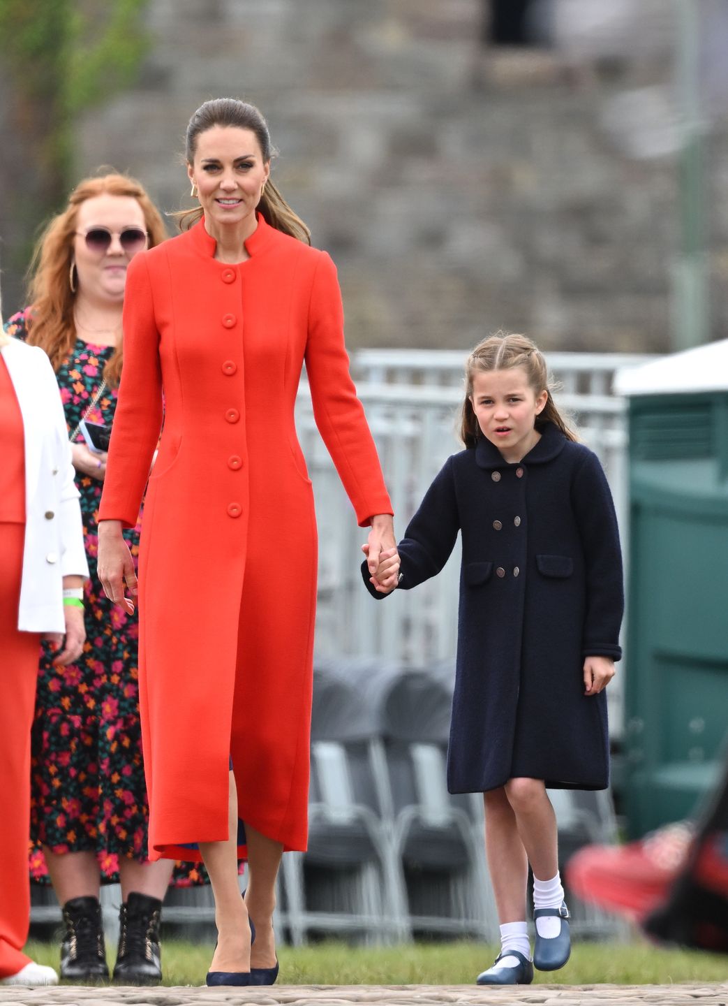 Księżniczka Charlotte i księżna Kate