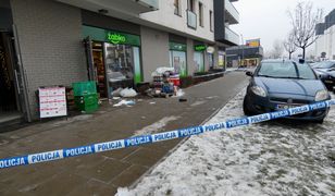 Warszawa. Obława na nożownika, który zaatakował pod sklepem