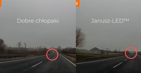 "LED-y" z marketu to kiepski pomysł. Równie dobrze możesz jeździć bez nich