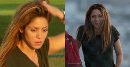 "Zwyczajna" Shakira dziarsko dopinguje syna z trybun podczas meczu baseballowego w Barcelonie (ZDJĘCIA)
