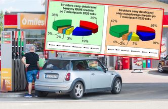 Ceny paliw niższe. A i tak stacje na każdym litrze zarabiają więcej