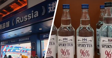 "Rosyjskie" sklepy zalały Chiny. "To mistyfikacja"