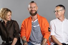 Od lewej: Zięba, Papuziński i Kapera