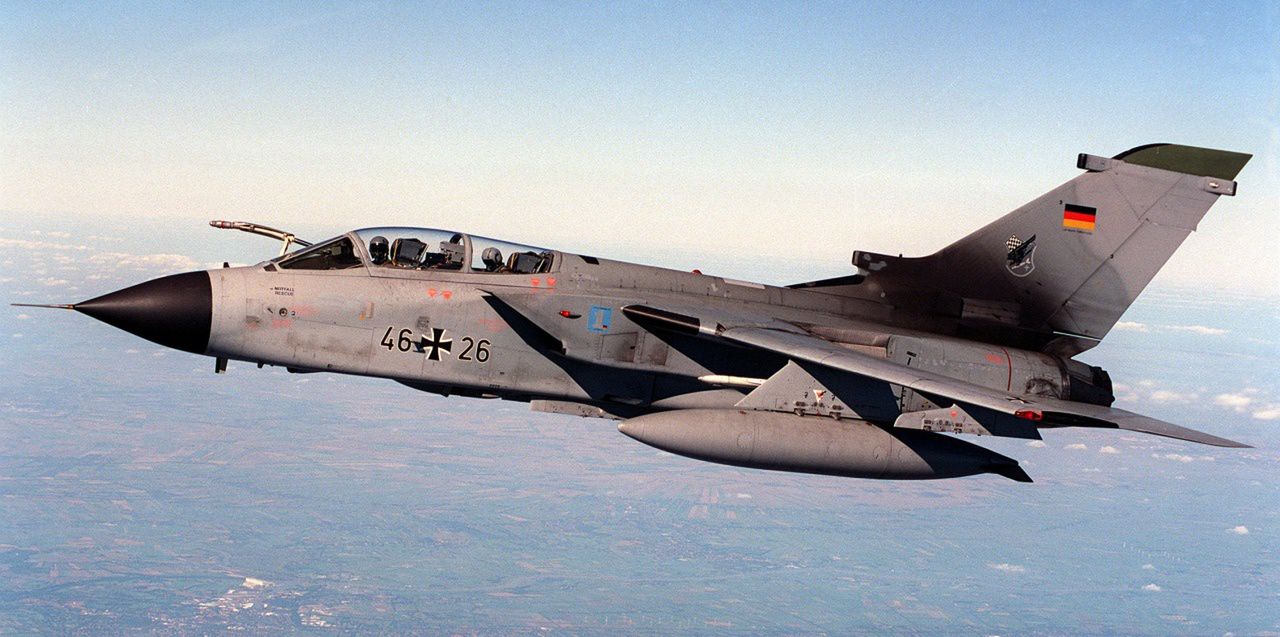 Niemieckie Tornado ECR.