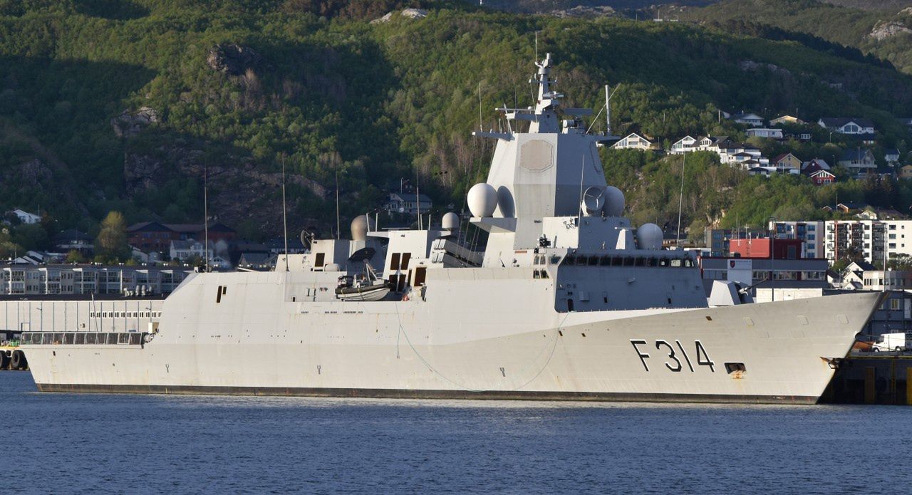 Najmłodsza fregata typu Fridtjof Nansen – KNM Thor Heyerdahl.