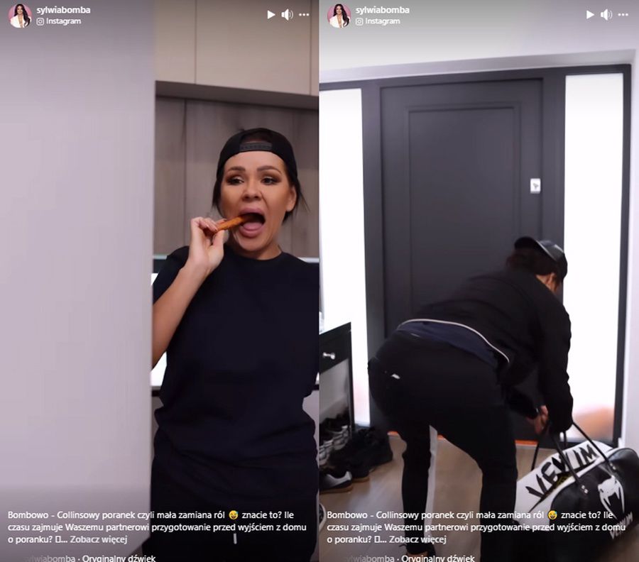 Sylwia Bomba i Grzegorz Collins relacjonują wspólny poranek