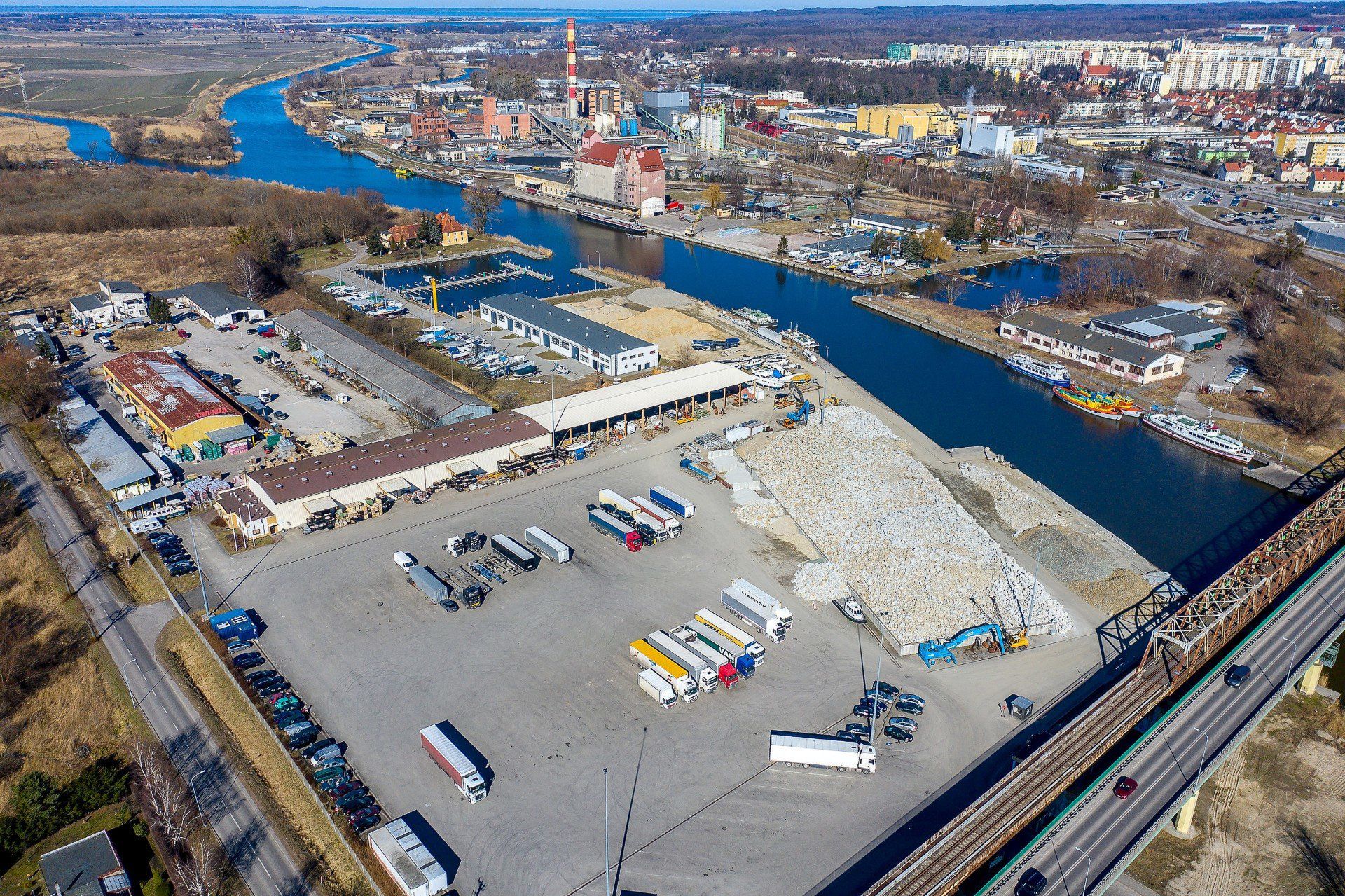 Obecny terminal przy ul. Radomskiej w Elblągu