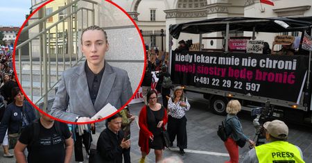 Strajki w całej Polsce. Marianna Schreiber dołącza, lecz nie idzie w marszu