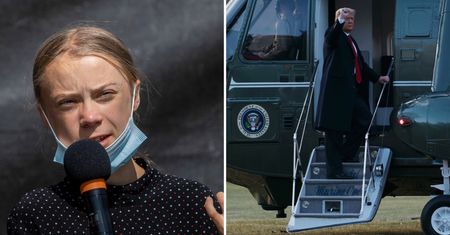 Greta Thunberg odgryzła się Donaldowi Trumpowi. "Szczęśliwy, starszy mężczyzna"
