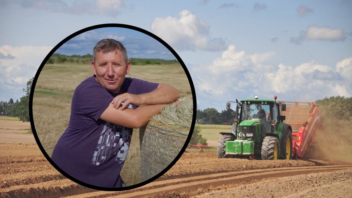 Andrzej z programu "Rolnicy. Podlasie" zmienia branżę? Pokazał wideo