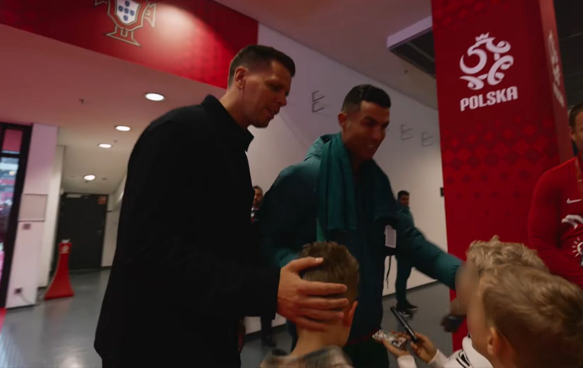 Liam Szczęsny spotkał się z Cristiano Ronaldo. Jest nagranie