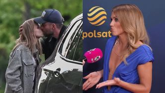Agnieszka Kaczorowska zapytana o zdjęcia paparazzi z Marcinem Rogacewiczem. "Chciałabym jak najwięcej prywatności trzymać za kulisami"