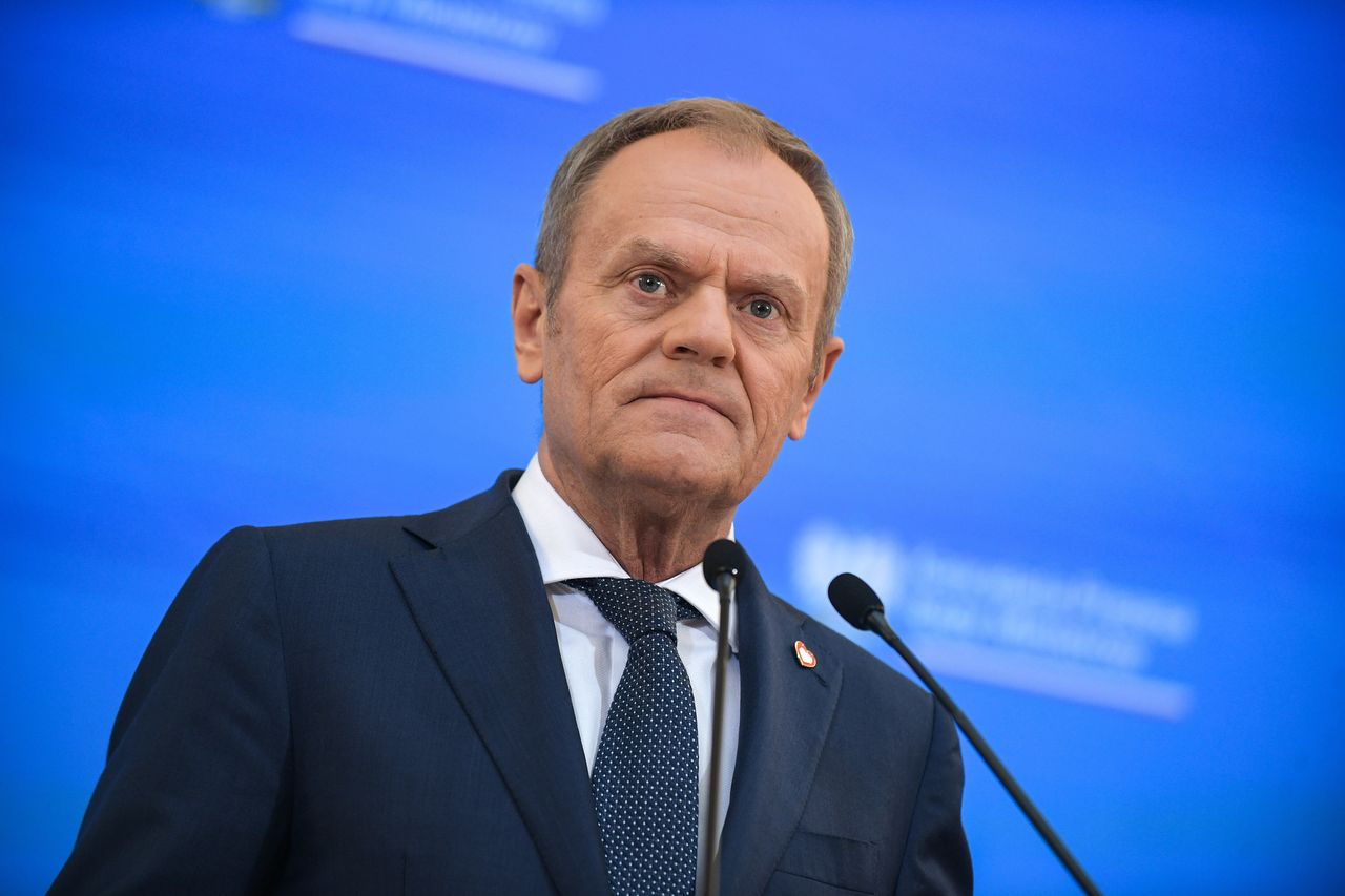 Premier Donald Tusk podkreśla, że najważniejsze dla bezpieczeństwa kraju jest "uzbrojenie polskiego nieba"