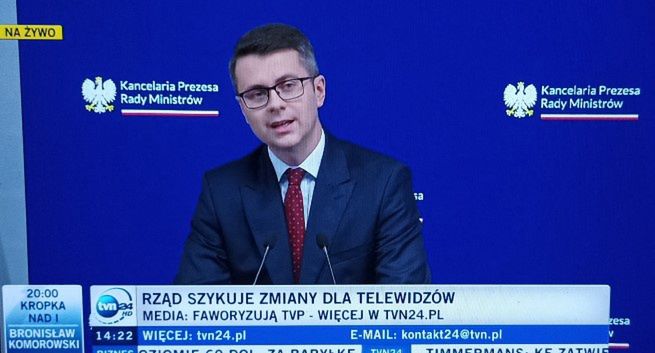 Rzecznik rządu: Dostawcy telewizji nie będą zmuszać abonentów do wykupywania pakietów