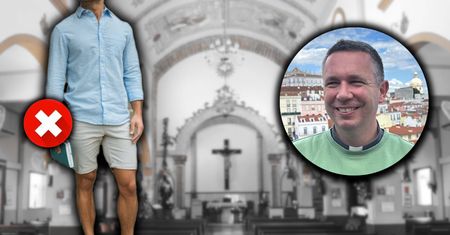 Nie zakładaj do kościoła. Ksiądz poucza. Błyskawiczna reakcja ludzi