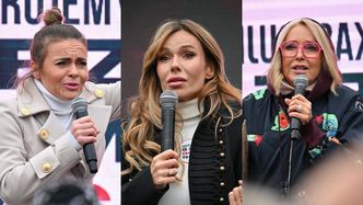 Znane twarze protestują przed Sejmem w obronie zwierząt: Agata Młynarska, Doda, Edyta Herbuś i inni (ZDJĘCIA)