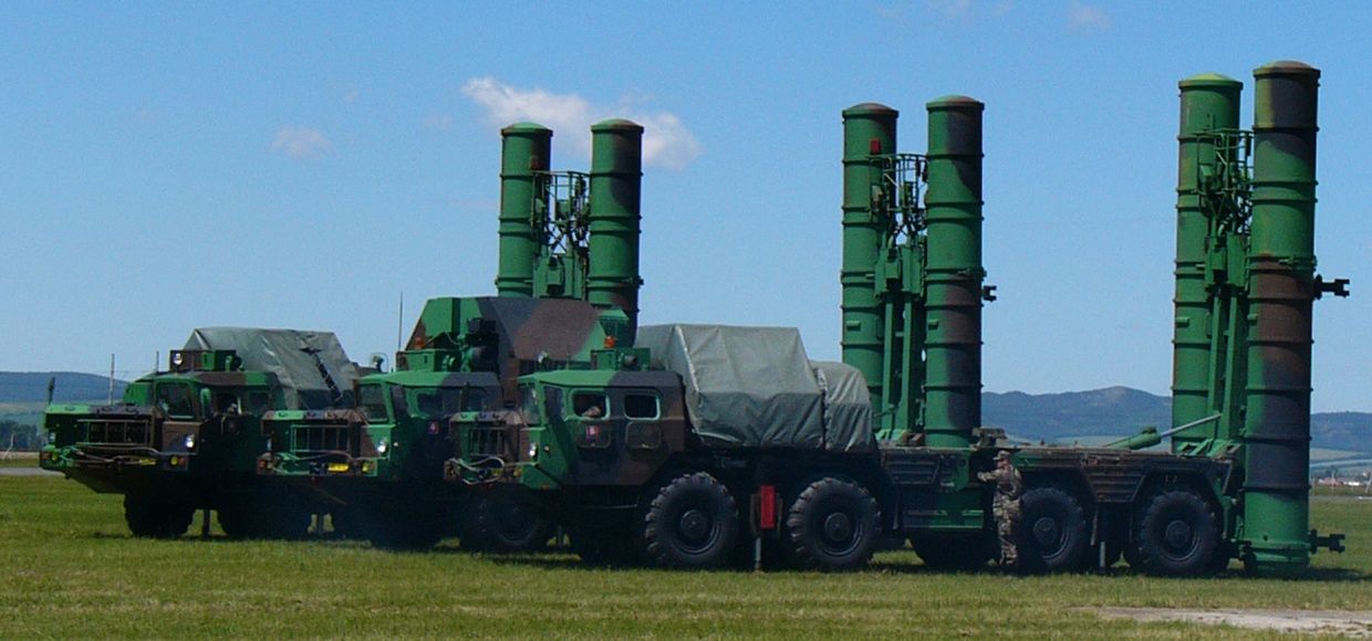 Słowackie wyrzutnie S-300PMU