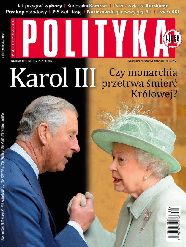 Okładka tygodnika "Polityka"