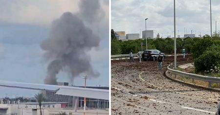 Zaatakowali obok lotniska. Rakieta uderzyła w Tel Awiwie