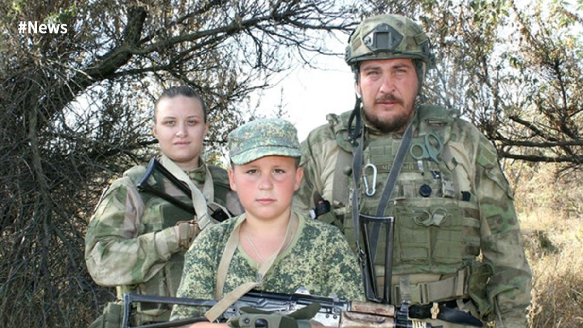 11-letni chłopiec "Światogor" służy w rosyjskiej armii, jego rodacy są zachwyceni