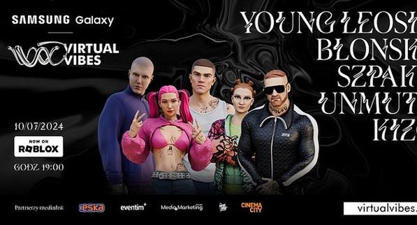 Samsung Galaxy Virtual Vibes -  rusza festiwal muzyczny w metaverse