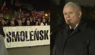Kaczyński na 90. miesięcznicy smoleńskiej: "Poznamy prawdę albo stwierdzenie, że prawdy ustalić się nie da!"