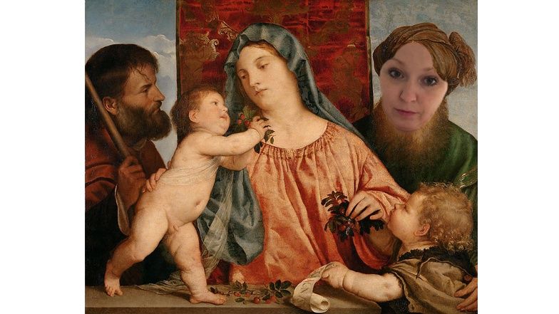 Mama Ginekolog na słynnych dziełach sztuki sakralnej 