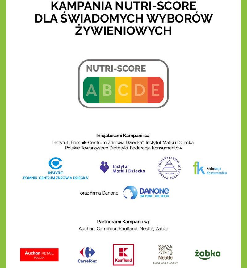 „Nutri-Score dla świadomych wyborów żywieniowych” 