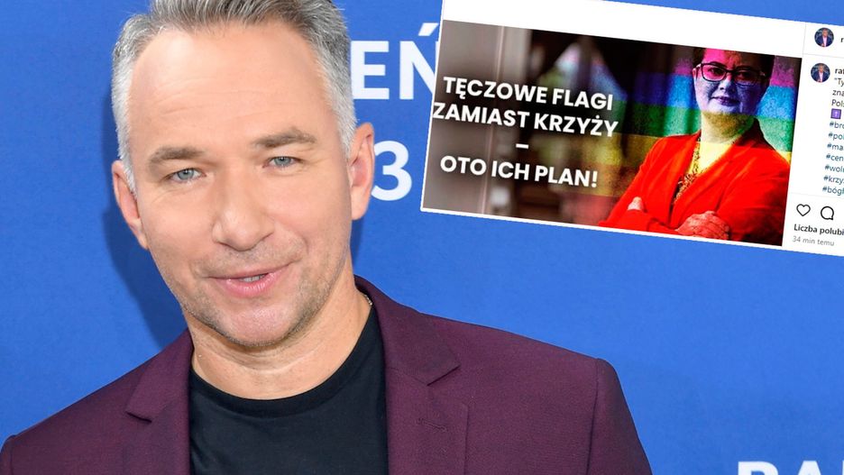 Rafał Patyra chce bronić Polski przed tęczowymi flagami