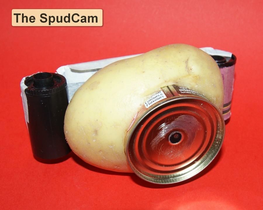 Było zdjęcie ziemniaka za milion euro, jest i ziemniaczany aparat