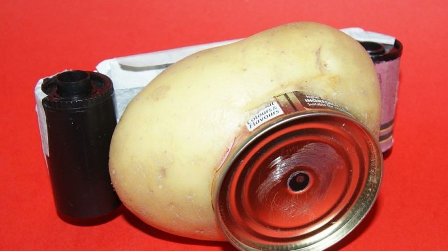 Było zdjęcie ziemniaka za milion euro, jest i ziemniaczany aparat 1